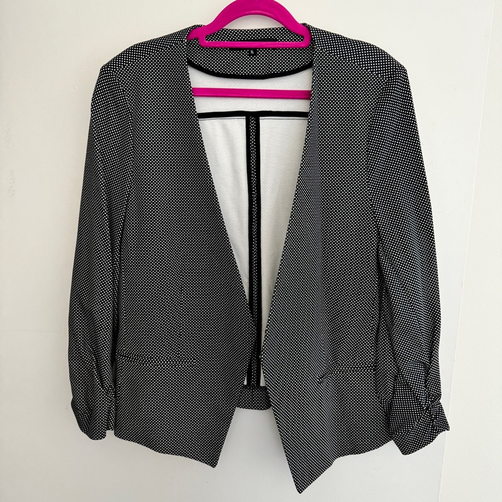 Polka Dot Blazer